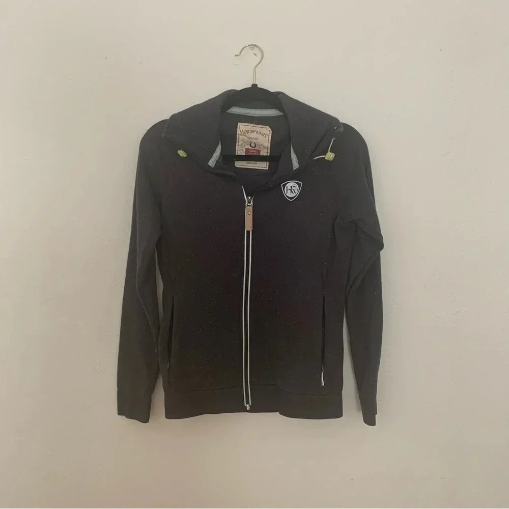 Horseware Ireland hoodie zipper front sweatshirt